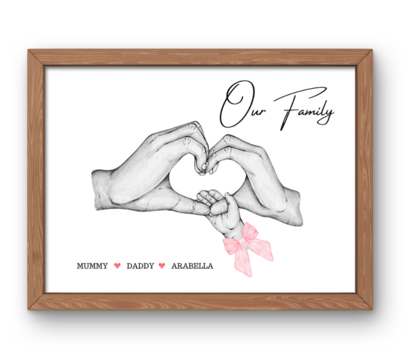 Baby Love Hand DIGITAL Print