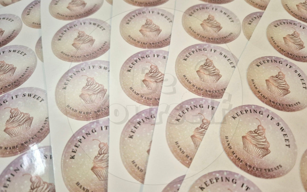 Custom Logo Stickers