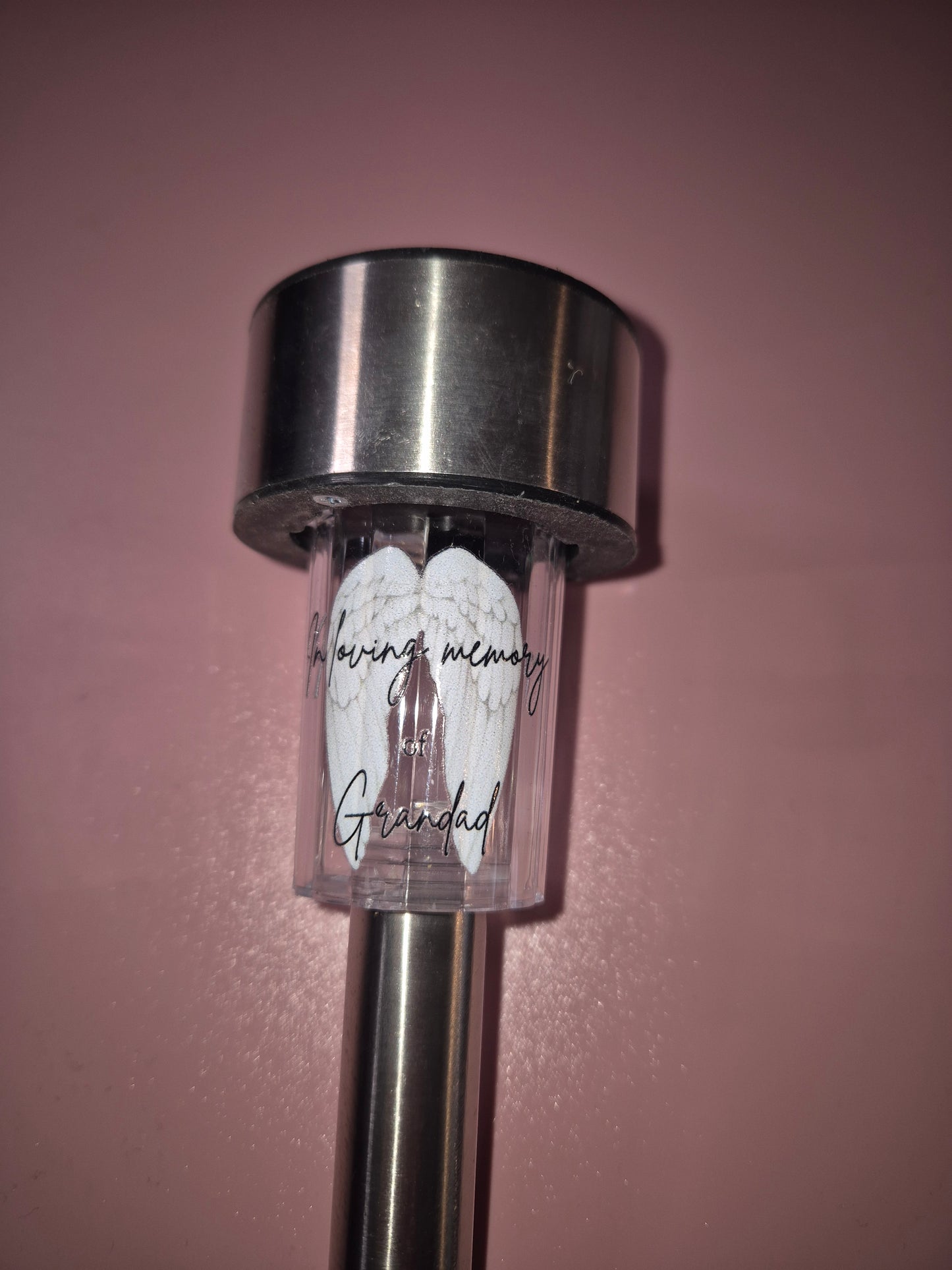 Solar Light (wings) Grandad