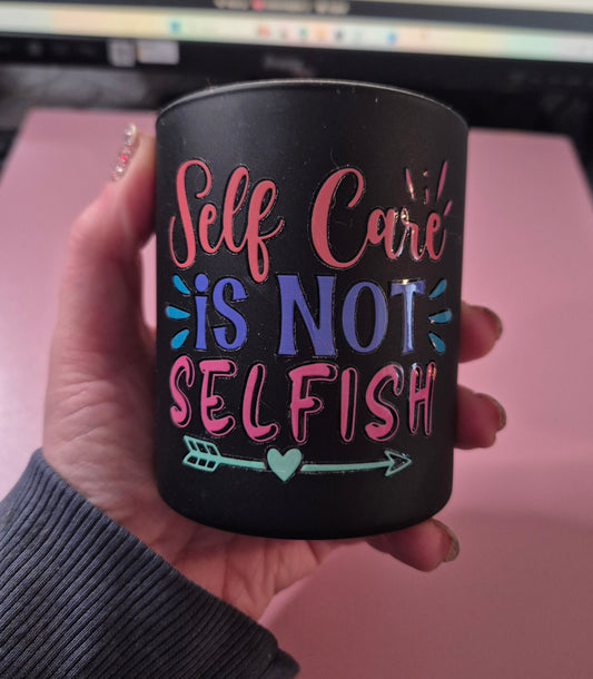 Candle- Self Care not Selfish