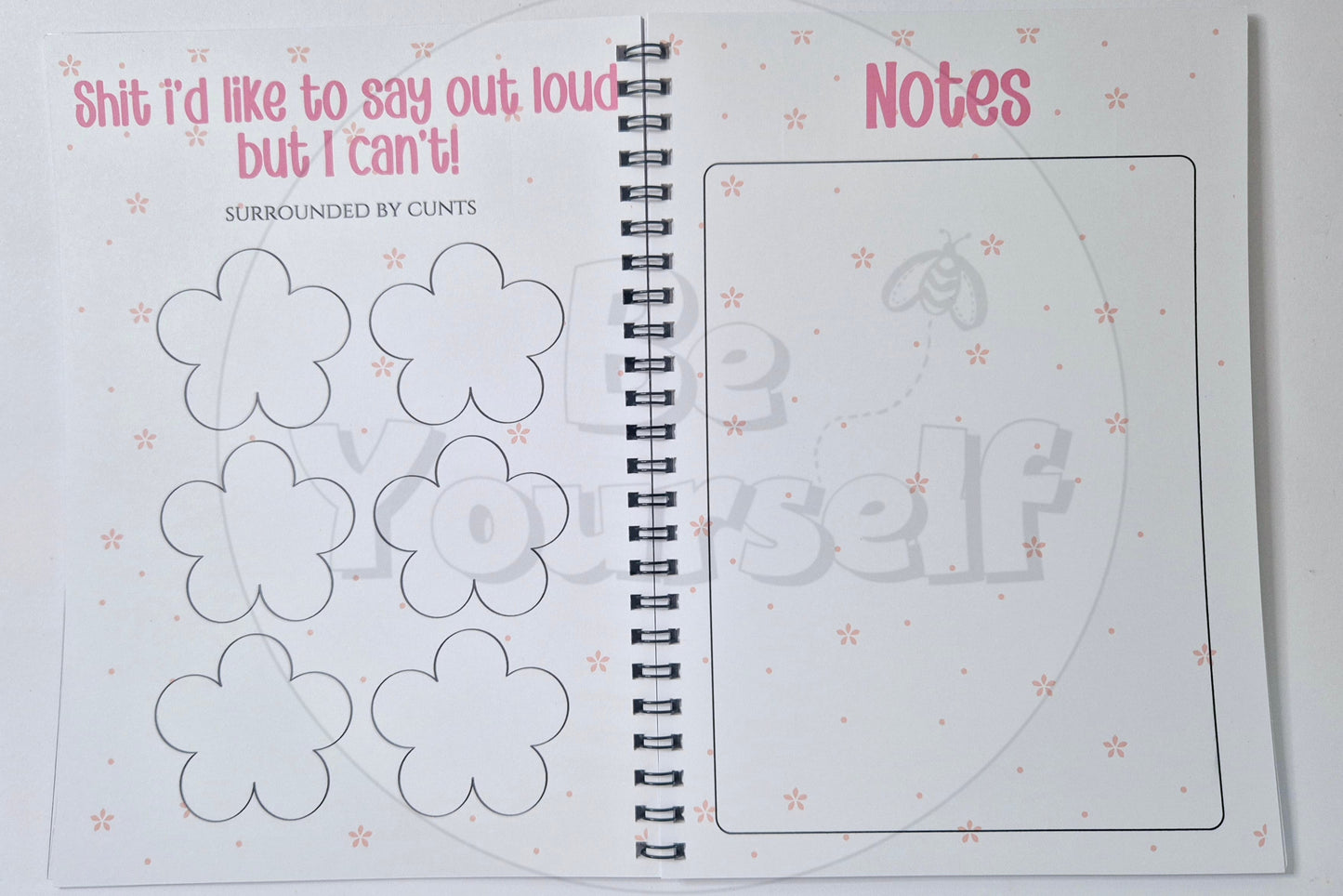 “Make a F*cking List” Planner – Sweary Version